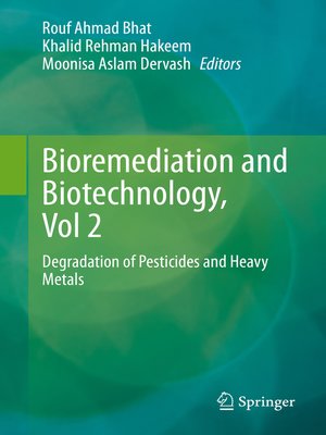 cover image of Bioremediation and Biotechnology, Vol 2